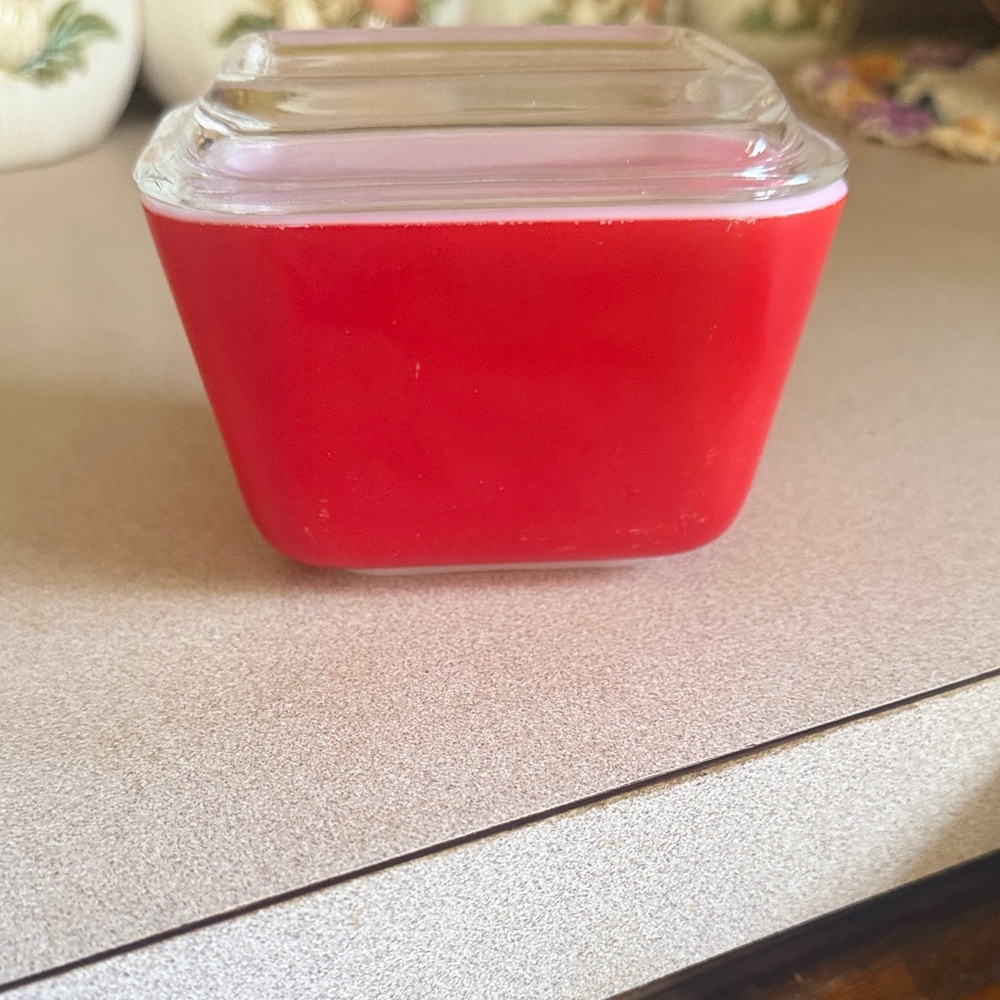 Red primary color PYREX